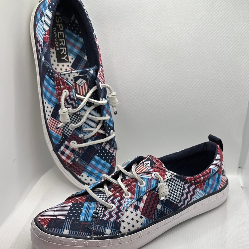 Sperry Women’s Multicolor Patchwork Sneakers
